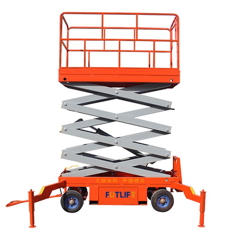 FUTLIFT Brand Semi Electric Mobile Scissor Lift 