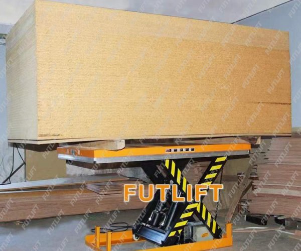 Stationary Lift Table For Food Processing Plant